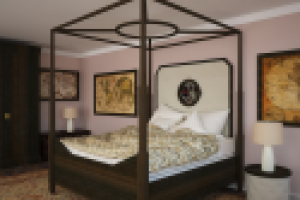 Американская классика. Интерьер с картами