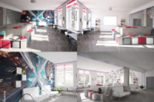 Рекреационная зона в школе. г.Москва