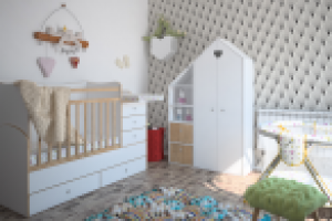 Светлая детская комнатка