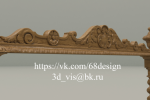 Резная кровать