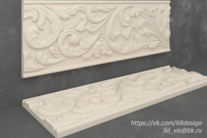 моделирование и визуализация растительного орнамента