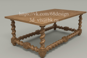 3d модель стола