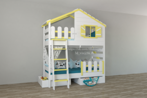 Проектирование серии уникальных детских кроватей "Домиков"