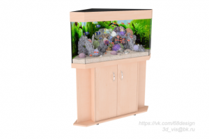 Моделирование аквариумов для магазина