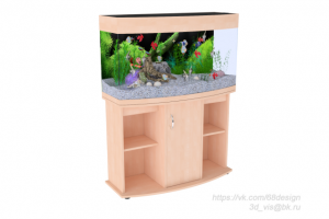 Моделирование аквариумов для магазина