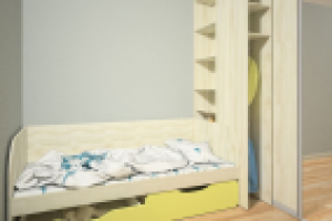 детский уголок для сна в однушке