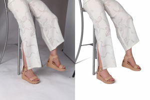 Ретушь кожи и дефектов ногтей, обтравка, прорисовка теней