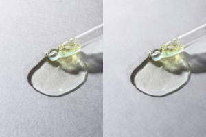 Чистка от пыли, убрала полосы на фоне