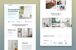 Сайт на английском языке для строительной компании из США