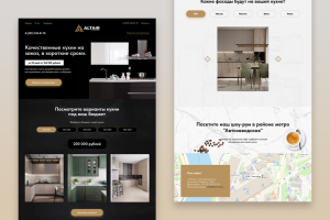 Компания по производству кухонь и мебели на заказ