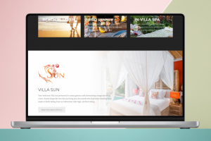 Верстка сайта для 4s villas