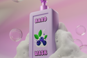 3D моделирование жидкого мыла для рук