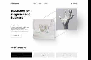 визитка иллюстратора