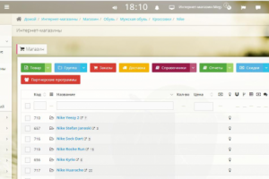 Наполнение и/м обуви Host CMS