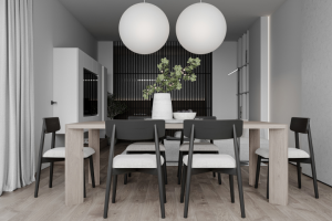 Дизайн кухни-гостиной