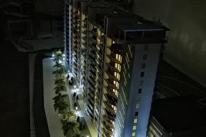 Макет многоэтажки М 1:60