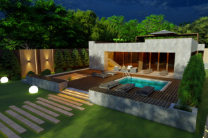 Дизайн-проект загородного дома.