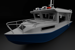 Катер "Сибирь"