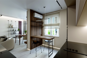 кухня-гостиная