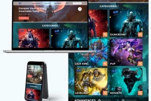 Интернет магазин epicdream под ключ на Wordpress