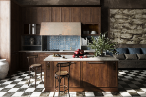 Гостиная в смешанном лофте