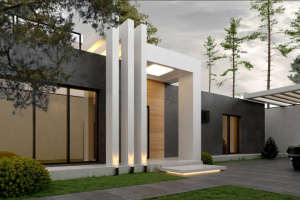 Дизайн фасада дома