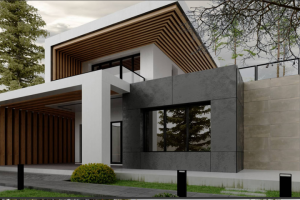 Дизайн фасада дома