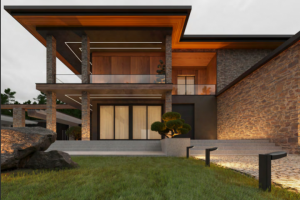 Дизайн фасада дома