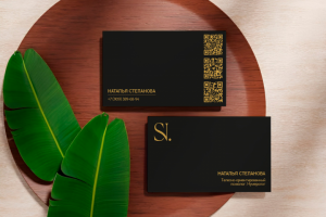 Дизайн личной визитки