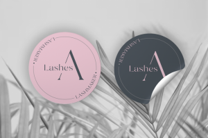 Стикеры для студии наращивания ресниц