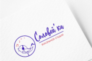 Логотип для детской вокальной студии