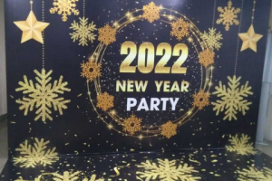 Фотозона на Новый год для ресторана