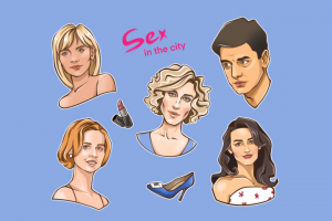 Стикеры Секс в большом городе