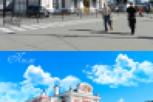 Царский павильон (цветокоррекция)