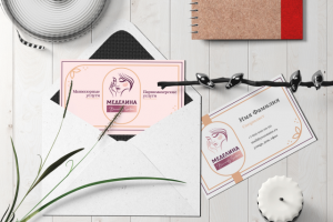 Логотип и визитка для салона красоты