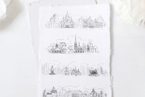 Рисунки от руки для Календаря Геффен