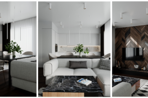 Гостиная+Кухня