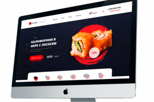 Дизайн интернет-магазина японской кухни