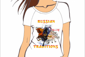 Футболка "Русские традиции"