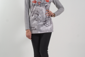 Туника "снегири"