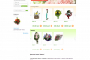 Интернет магазин цветочного салона Николь