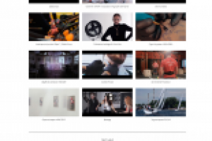 Адаптивный сайт известного видеографа