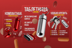 Карточка товара, таблетница