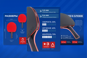 Карточка товара, ракетка для тенниса