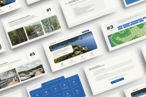 Лендинг для коттеджного посёлка "Laguna Park"