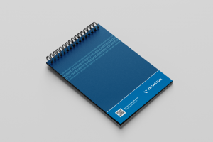 Блокнот для компании "Vegastok"