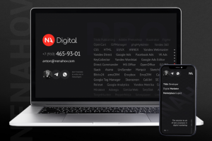 Персональный сайт веб-дизайнера и разработчика