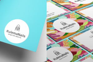 Логотип для студии маникюра "KulemaNails"