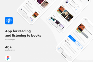 Дизайн приложения Ibook (Чтение книг)