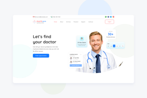 Сайт для медицинского учереждения